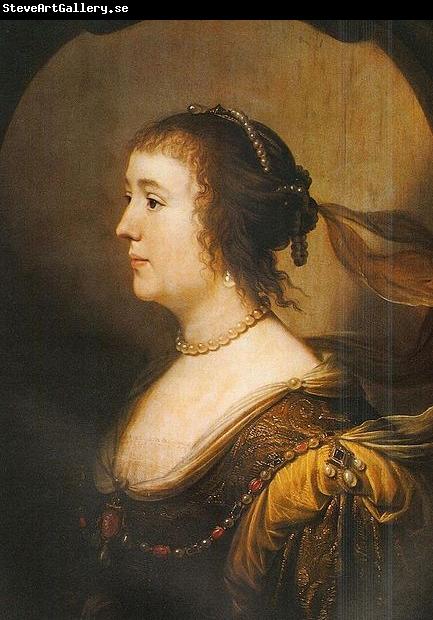 Gerrit van Honthorst Portrait of Amelia van Solms